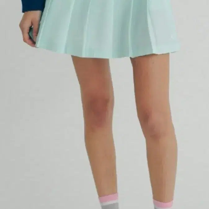 [BUNJANG] Clove Golf Wear Pleated Skirt (Mint/M) + Palette Green Hat Set / 클로브-골프웨어 플리츠 스커트(민트/M)+팔렛 그린 모자