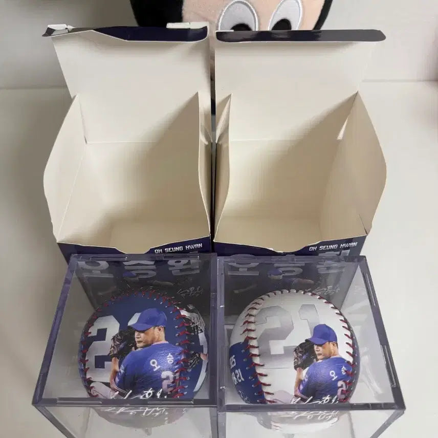 [BUNJANG] Samsung Lions Oh Seung-hwan Retirement Commemorative Ball Bundle Set / 삼성라이온즈 오승환 은퇴기념구 셋트 일괄판매