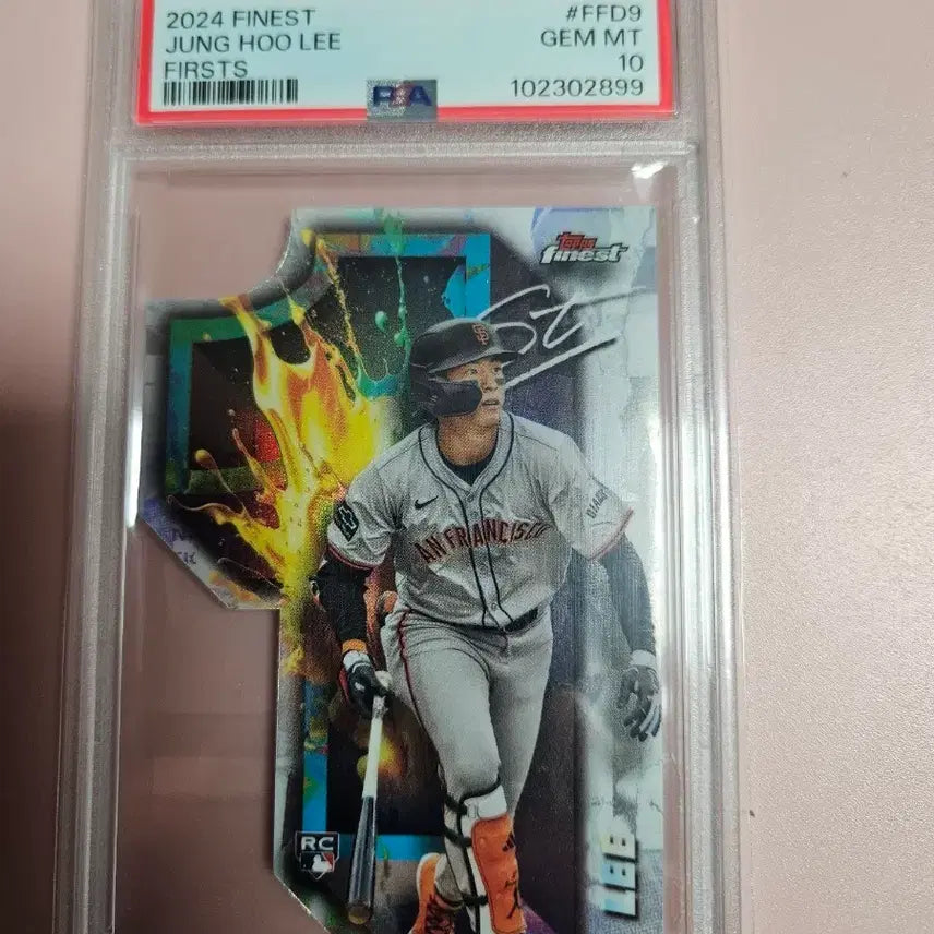 [BUNJANG] Lee Jung Hoo 2024 Finest Firsts Rookie PSA 10 Graded Card / 이정후 PSA 10등급 2024 Finest Firsts 루키