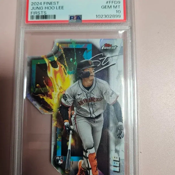 [BUNJANG] Lee Jung Hoo 2024 Finest Firsts Rookie PSA 10 Graded Card / 이정후 PSA 10등급 2024 Finest Firsts 루키