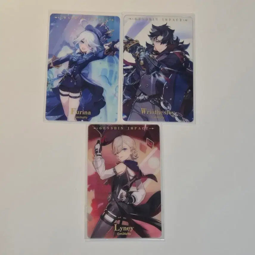 [BUNJANG] Genshin Impact Furina, Wriothesley, Lyney Taobao Mileage Special Set Bundle / 일괄) 원신 푸리나 라이오슬리 리니 타오바오 마일리지 특전