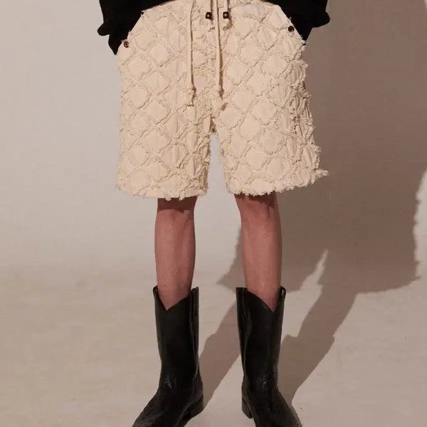 [BUNJANG] ESEELMI Micro-Pixel Shorts / 에씰미 반바지 팬츠 ESEELMI MICRO-PIXEL PANTS