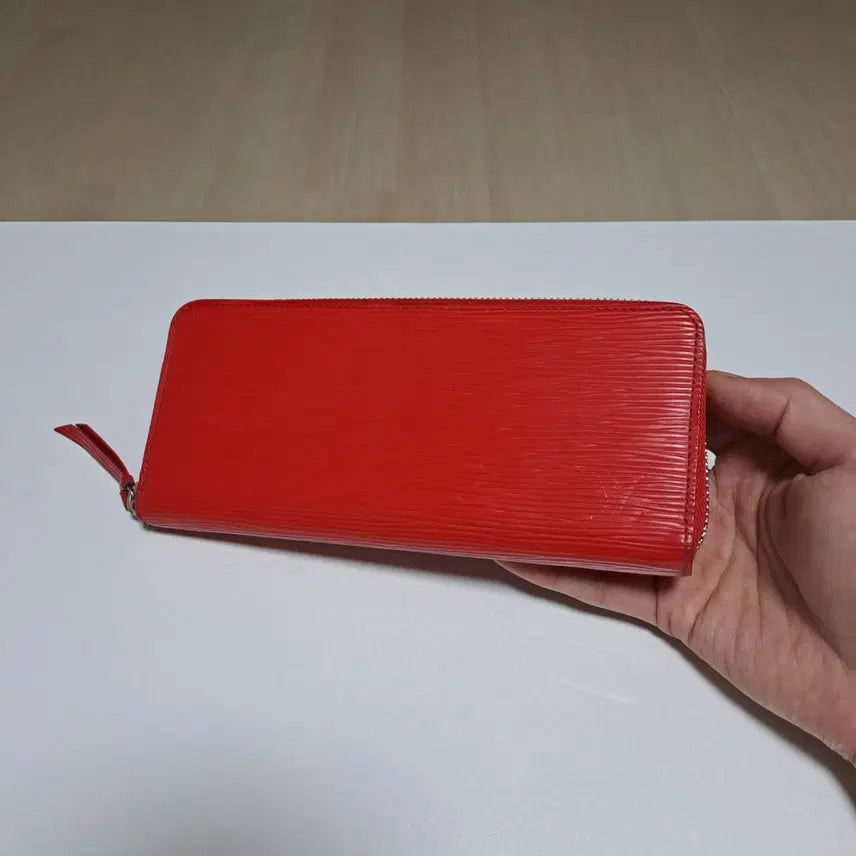 [BUNJANG] Louis Vuitton Epi Leather Long Wallet Red / [100%/정품] 루이비통 에피 가죽 장지갑 레드