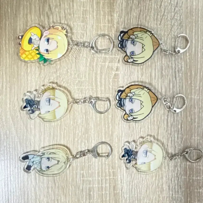 [BUNJANG] Attack on Titan Annie Leonhart Acrylic Keyring / 진격의 거인 애니 레온하트 키링