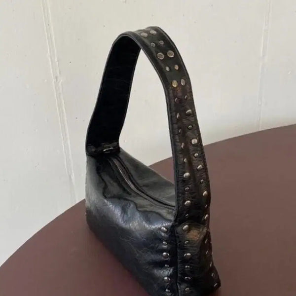 [BUNJANG] Studded Shoulder Bag / 스터드 포인트 가방