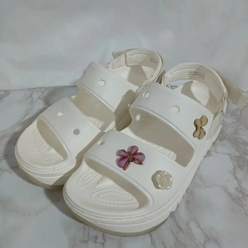 [BUNJANG] Crocs Height-Increasing Sandals Women's Size 260 / 여성 크록스 키높이 샌들 260 (26D219)