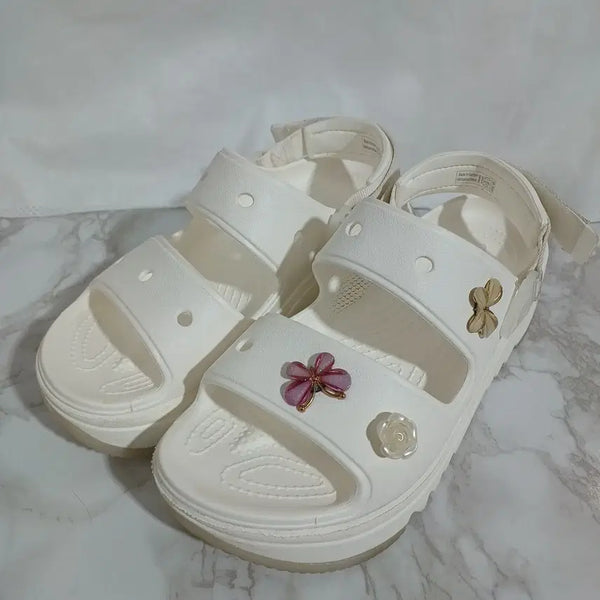 [BUNJANG] Crocs Height-Increasing Sandals Women's Size 260 / 여성 크록스 키높이 샌들 260 (26D219)