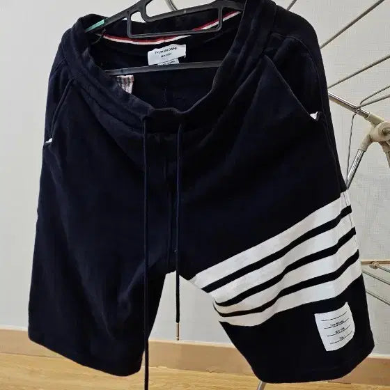 [BUNJANG] Thom Browne Striped Cotton Pants / 톰브라운 사선완장 스트라이프 코튼 팬츠 싸이즈1,2