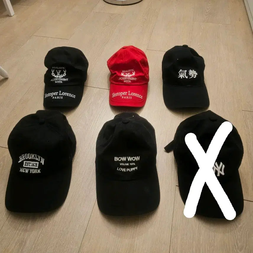 [BUNJANG] Various Baseball Caps (5 Types) / 다양한 볼캡 5종