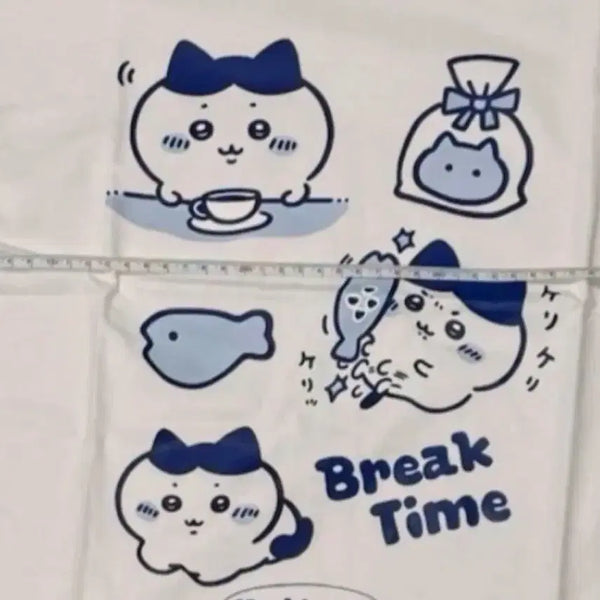 [BUNJANG] Chiikawa Hachi Short Sleeve T-Shirt Cotton (L) / 치이카와 하치 반팔 티셔츠 면(L)