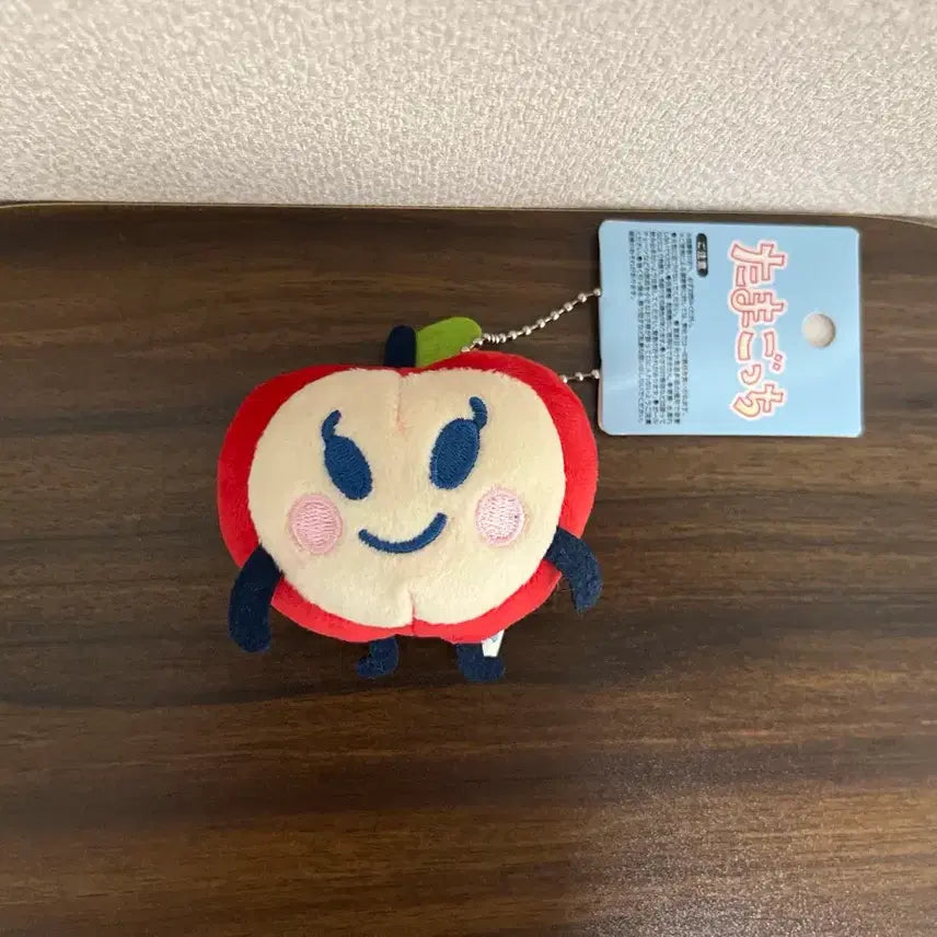 [BUNJANG] Bandai Tamagotchi Ringotchi Apple Keychain Doll Charm / 반다이 다마고치 링고치 키링 사과 인형 키링 뽑기