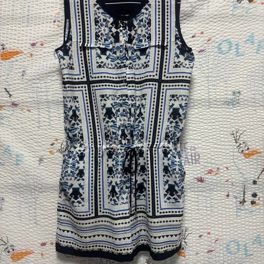 [BUNJANG] LIST Sleeveless Jumpsuit / 리스트 민소매 원피스형 점슈트(55)