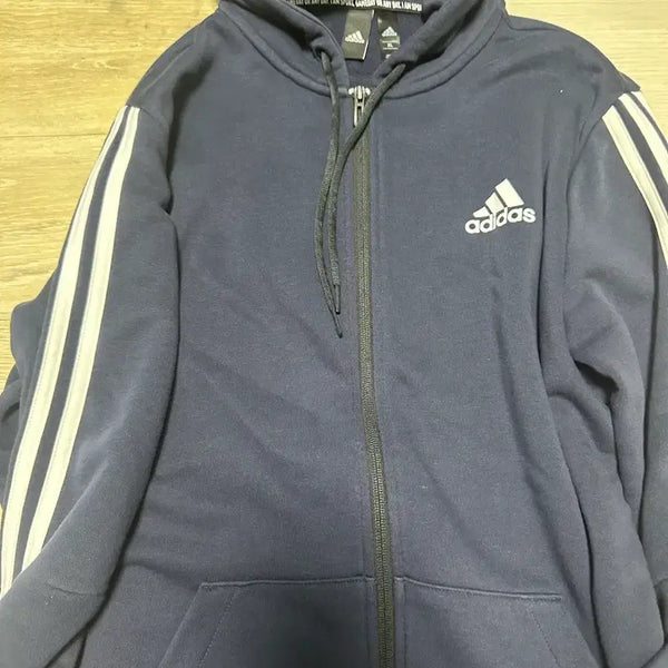 [BUNJANG] Adidas Navy Tracksuit Set (3 Pieces) / 아디다스 네이비 트레이닝 3종 세트