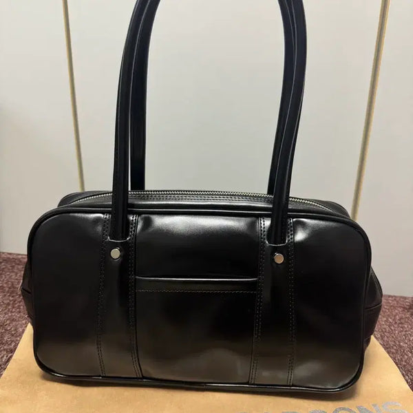 [BUNJANG] Comme des Garçons Original Double Zipper Shoulder Bag M / 새상품) 꼼데가르송 오리지널 더블지퍼 숄더백 M