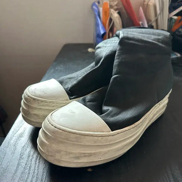[BUNJANG] Rick Owens Double Bumper Socks Sneakers / 릭오웬스 더블범퍼 삭스 스니커