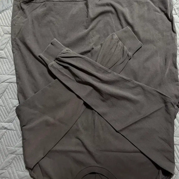 [BUNJANG] Union Blue Washed Long Sleeve Charcoal / 유니온블루 워시드 롱 슬리브 차콜