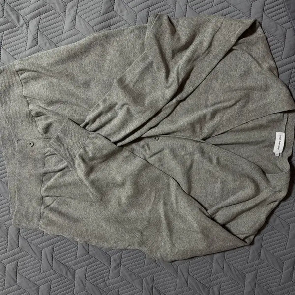 [BUNJANG] Steadyeverywhere Daily Cotton Cardigan Grey Melange / 스테디에브리웨어 데일리 코튼 가디건 그레이 멜란지 2