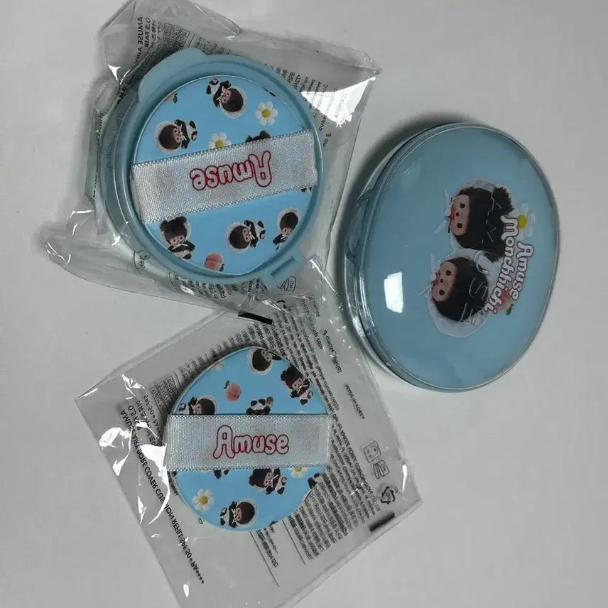 [BUNJANG] Amuse Monchhichi Cushion Set No. 19 Fair / 어뮤즈 몬치치 쿠션세트 19호 페어