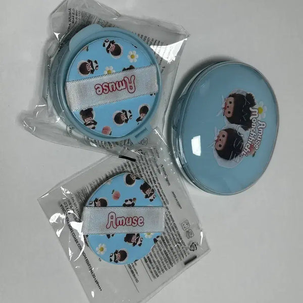 [BUNJANG] Amuse Monchhichi Cushion Set No. 19 Fair / 어뮤즈 몬치치 쿠션세트 19호 페어