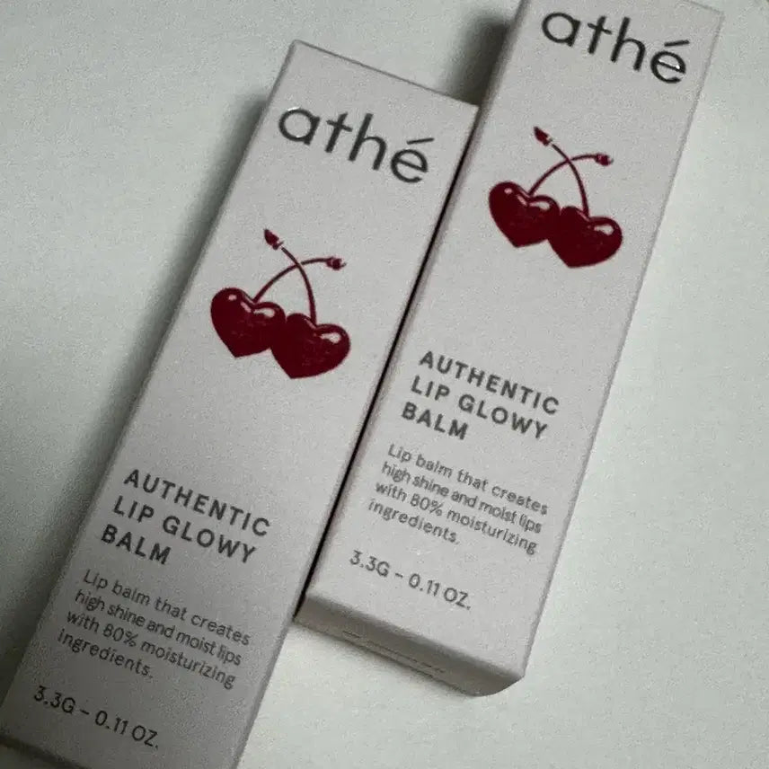 [BUNJANG] Atelier Setter Collaboration Gloomy Balm Lip Balm Whip Cream (Cherry Coke) - Set of 2 / 아떼 새터 콜라보 글로이밤 립밤 휩크림 체리콕 개당 가격
