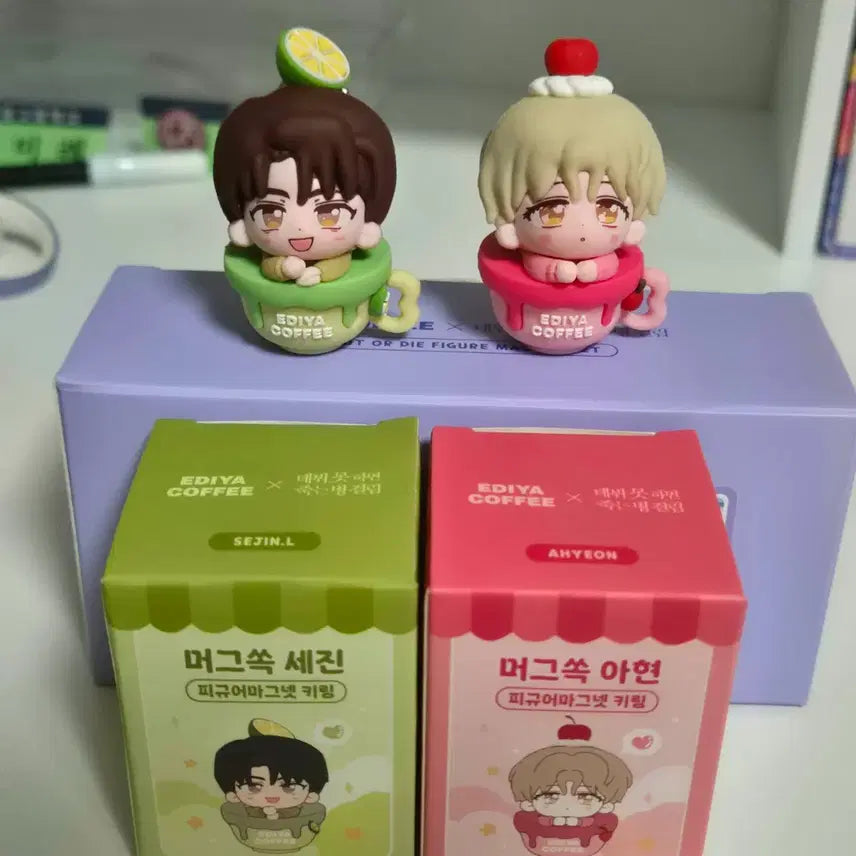 [BUNJANG] DEMUTJUK Lee Se-jin Sun Ahyeon Figure Bundle Set / 데못죽 이디야 이세진 선아현 피규어 일괄