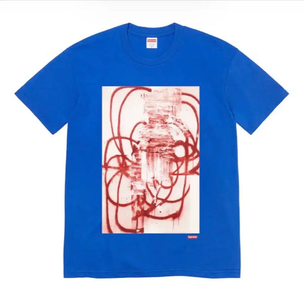 [BUNJANG] Supreme 21FW Christopher Wool T-Shirt Royal / (M)슈프림 21FW Christopher Wool 티셔츠 로얄