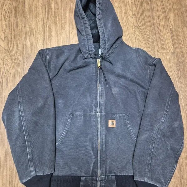 [BUNJANG] Carhartt WIP Active Jacket J130 Black / [L] 칼하트 액티브 J130 BLK