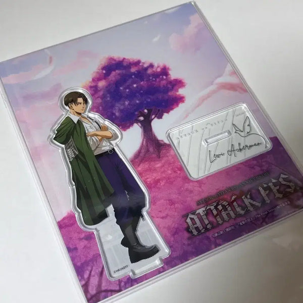 [BUNJANG] Attack on Titan Levi 10th Anniversary Acrylic Standee / 미개봉) 진격의거인 리바이 10주년 아크릴 스탠드 진격거
