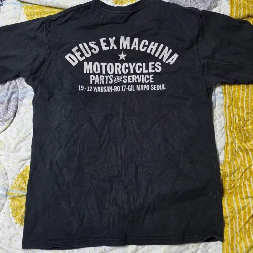 [BUNJANG] Deus Ex Machina Seoul Hongdae T-Shirt Black Size L / 데우스 엑스 마키나 서울 홍대 L 판매
