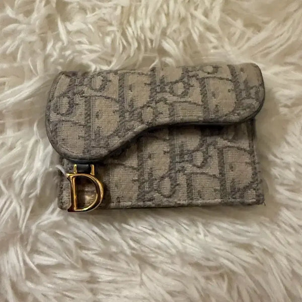 [BUNJANG] Dior Oblique Saddle Card Holder / 디올 오블리크 새들 카드지갑