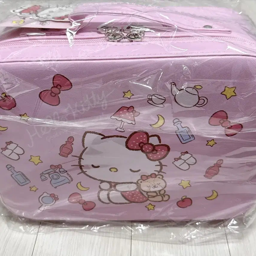 [BUNJANG] Hello Kitty Makeup Box Pouch Bag / 헬로키티 가방 메이크업 박스 파우치
