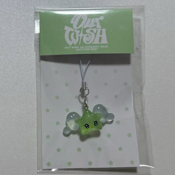 [BUNJANG] NCT Wish Glow-in-the-Dark Mini Whichu Keyring (Sealed) / 미개봉) 엔시티 위시 야광 미니 위츄 키링 nct wish whicu