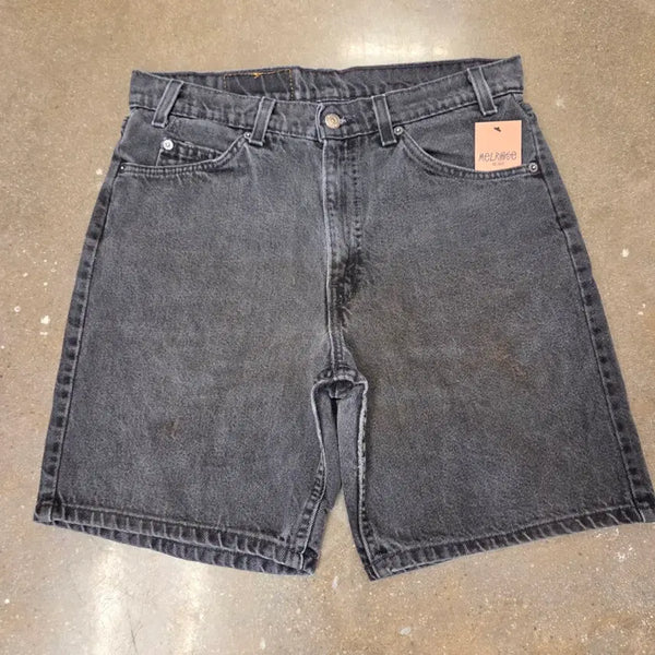 [BUNJANG] Levi's 90s Made in USA Black Denim Shorts / 90s 리바이스 Made in USA 블랙진 데님 반바지