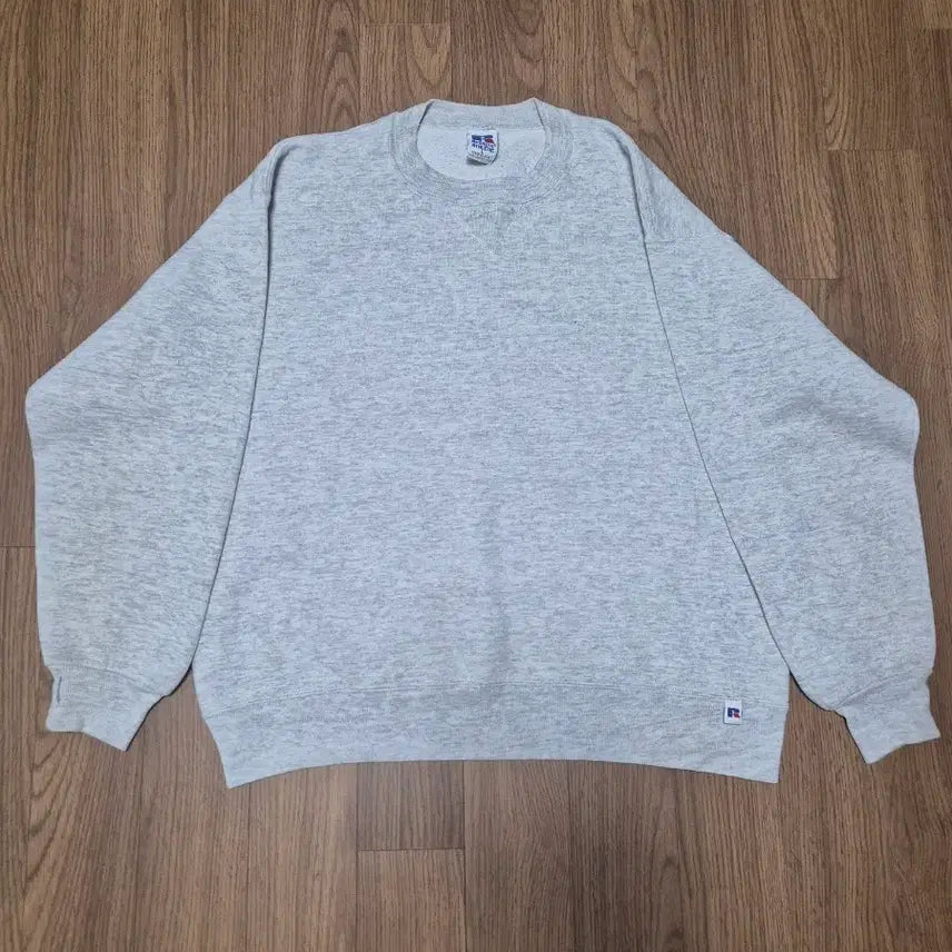 [BUNJANG] Russell 90s Vintage Sweatshirt Grey / [L] 러셀 90s 빈지티 스웻셔츠 그레이