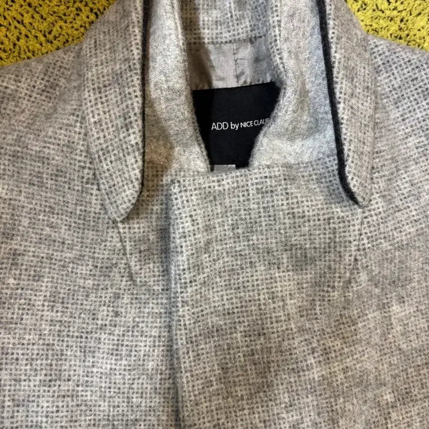 [BUNJANG] NICE CLAUD Gray Jacket M / 나이스클랍 NICE CLAUD 코트 그레이 M