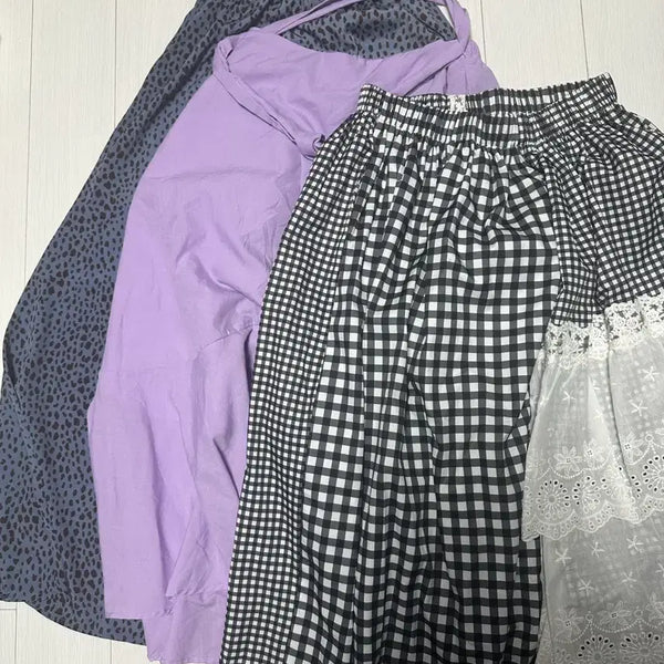 [BUNJANG] Bundle Set Long Skirts / 롱스커트 3개 일괄
