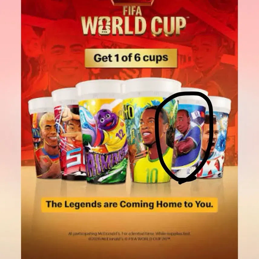 [BUNJANG] McDonald's World Cup Thierry Henry Cup (Sealed) / 맥도날드 월드컵 / 티에리 앙리 (미개봉)