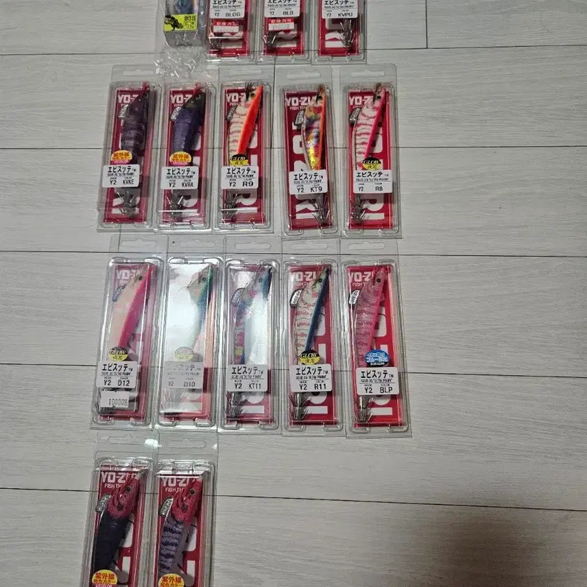 [BUNJANG] Yozuri, Kiura Sanbong Set (16 Types) / 한치필수)요즈리,키우라삼봉 16종