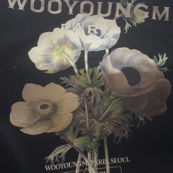 [BUNJANG] Wooyoungmi Flower Hoodie Size 48 Full Box / 우영미 플라워 후드티 48사이즈 풀박