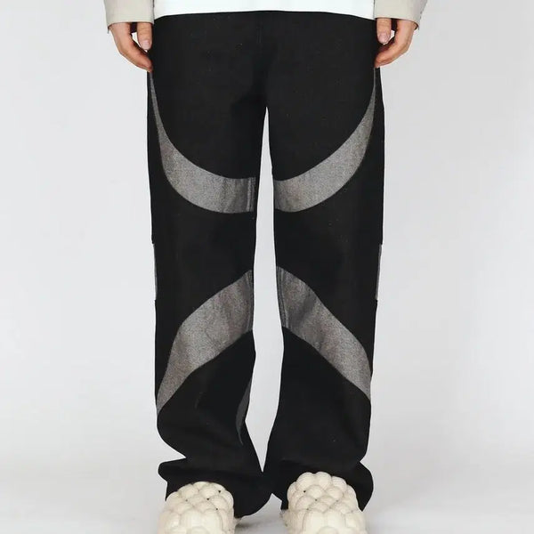 [BUNJANG] ADDOFF Hoop Color Real Wide Denim Pants Size 50 / 애드오프 후프컬 리얼 와이드 데님팬츠 50사이즈