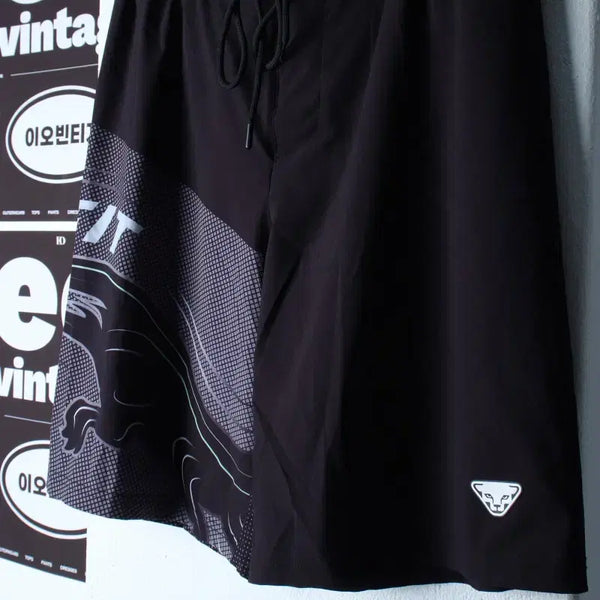 [BUNJANG] Dynafit Black Banded Swim Shorts (L-XL) / (L-XL) 다이나핏 반바지 팬츠 밴딩 블랙 스윔 운동-P10351