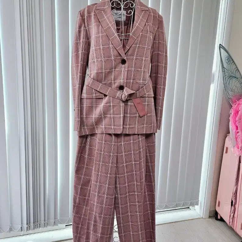 [BUNJANG] Juicy Couture Pink Set Wide-Leg Pants Suit / Juicy Pink set 정장세트 새상품 미사용
