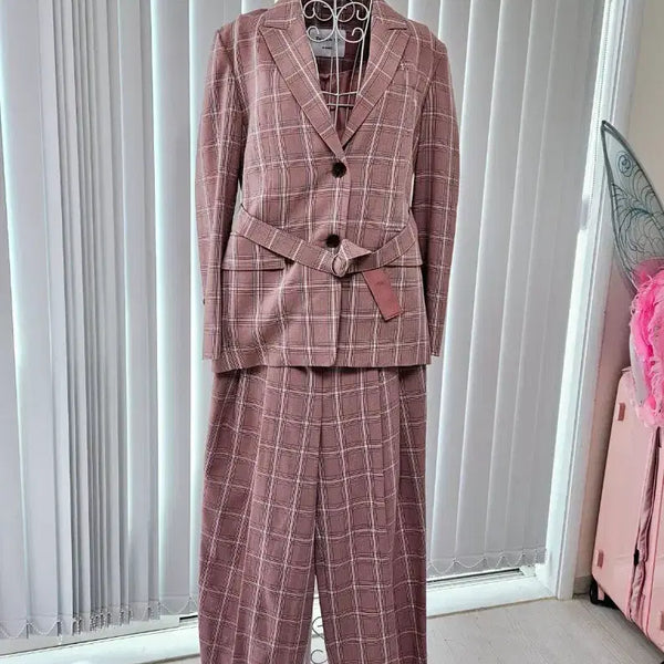 [BUNJANG] Juicy Couture Pink Set Wide-Leg Pants Suit / Juicy Pink set 정장세트 새상품 미사용