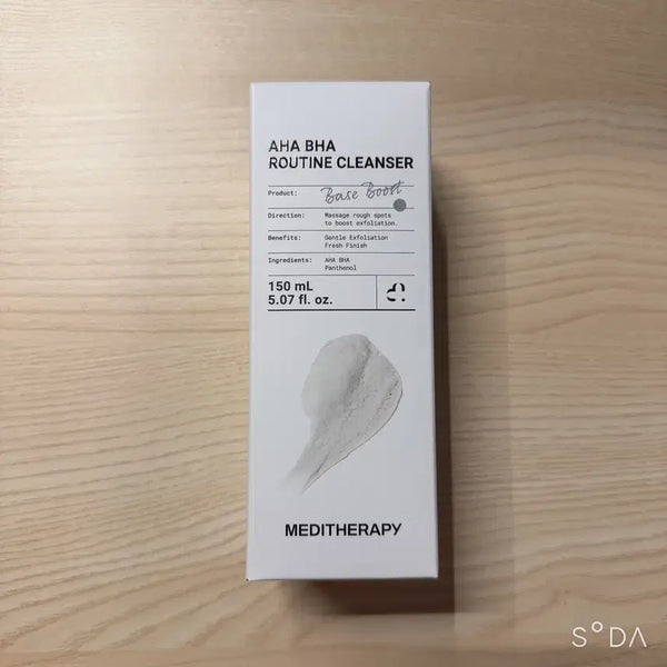 [BUNJANG] MediTherapy AHA BHA Routine Cleanser 150ml / 메디테라피 AHA BHA 루틴 클렌저 150ml