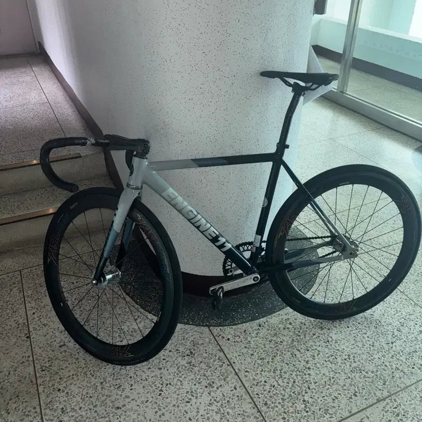 [BUNJANG] Engine11 Metal Grey Frameset with Crankset / 엔진11 메탈그레이 프레임셋 판매만