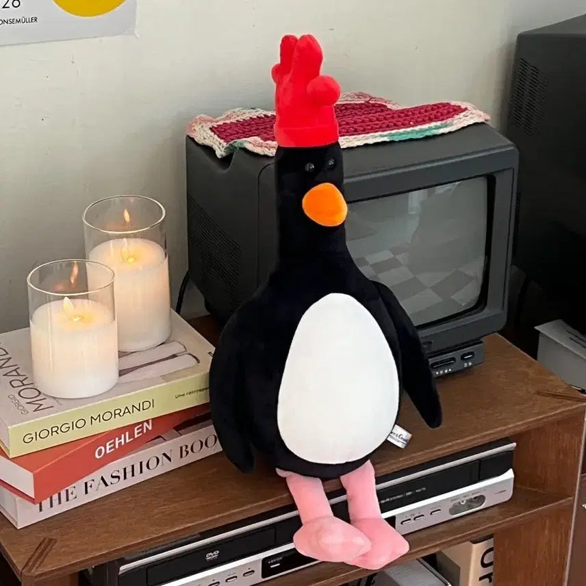 [BUNJANG] Wallace & Gromit Feathers McGraw Plush Medium / 월레스와 그로밋 페더스 맥그로우 인형 중형