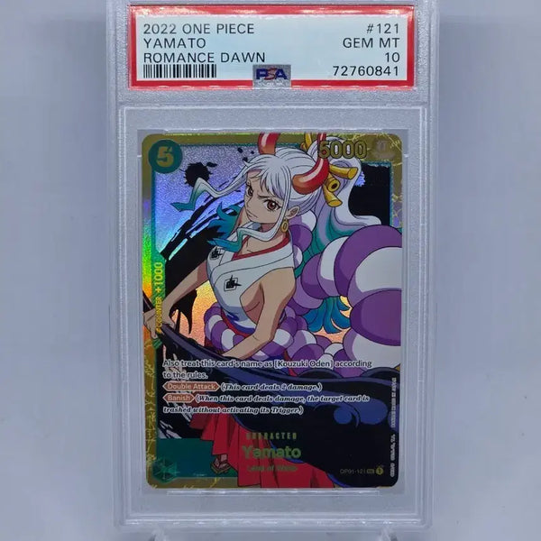 [BUNJANG] One Piece North America OP-01 Yamato PSA 10 Graded Card / 원피스 북미 op-01 야마토 psa10