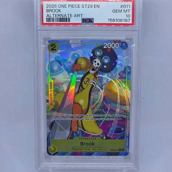 [BUNJANG] One Piece Brook North America Alternate Art PSA 10 Card / 원피스 북미판 브룩 psa10