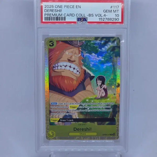 [BUNJANG] One Piece North American DereShi PSA 10 Graded Card / 원피스 북미판 데레시! psa10