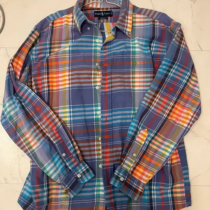 [BUNJANG] Polo Ralph Lauren Vintage Check Shirt / 폴로 랄프로렌 체크 남방 빈티지